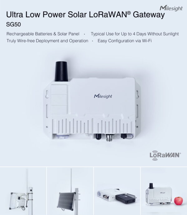 Solar Powered Gateway LORAWAN Milesight SG56 - Image 2